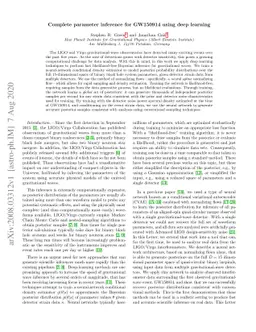 Complete parameter inference for GW150914 using deep learning