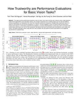 How Trustworthy are Performance Evaluations for Basic Vision Tasks?