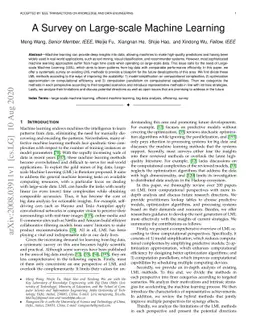A Survey on Large-scale Machine Learning