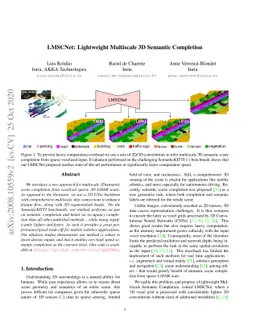 LMSCNet: Lightweight Multiscale 3D Semantic Completion