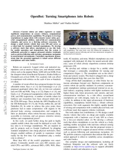 OpenBot: Turning Smartphones into Robots