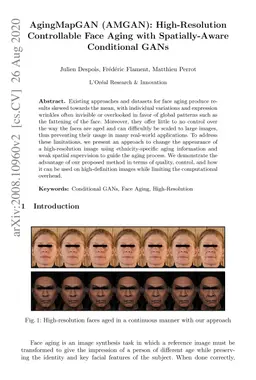AgingMapGAN (AMGAN): High-Resolution Controllable Face Aging with
  Spatially-Aware Conditional GANs
