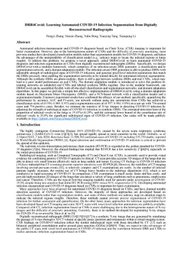DRR4Covid: Learning Automated COVID-19 Infection Segmentation from
  Digitally Reconstructed Radiographs