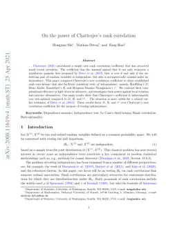 On the power of Chatterjee rank correlation
