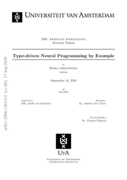 Type-driven Neural Programming by Example