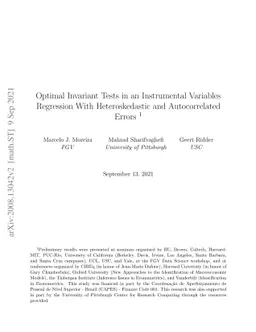 Efficiency Loss of Asymptotically Efficient Tests in an Instrumental
  Variables Regression
