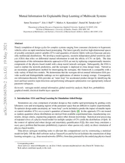 Mutual Information for Explainable Deep Learning of Multiscale Systems