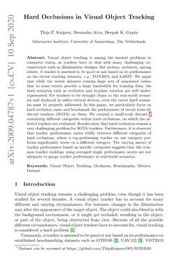 Hard Occlusions in Visual Object Tracking
