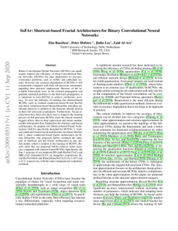 SoFAr: Shortcut-based Fractal Architectures for Binary Convolutional
  Neural Networks