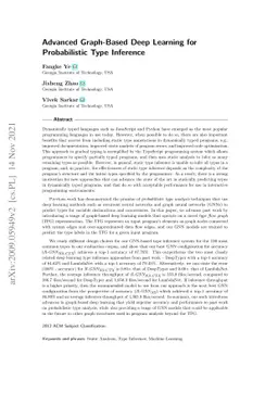 Advanced Graph-Based Deep Learning for Probabilistic Type Inference