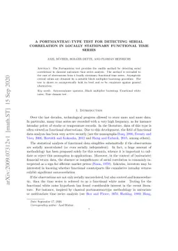 A Portmanteau-type test for detecting serial correlation in locally
  stationary functional time series
