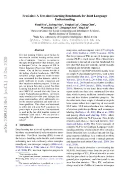 FewJoint: A Few-shot Learning Benchmark for Joint Language Understanding