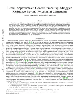 Berrut Approximated Coded Computing: Straggler Resistance Beyond
  Polynomial Computing