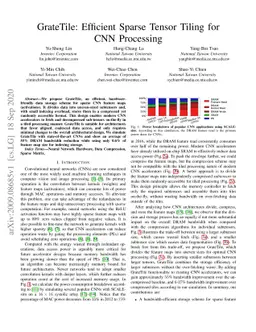GrateTile: Efficient Sparse Tensor Tiling for CNN Processing