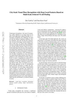 City-Scale Visual Place Recognition with Deep Local Features Based on
  Multi-Scale Ordered VLAD Pooling