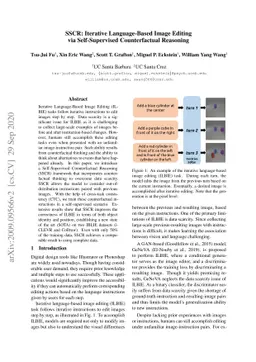 SSCR: Iterative Language-Based Image Editing via Self-Supervised Counterfactual Reasoning