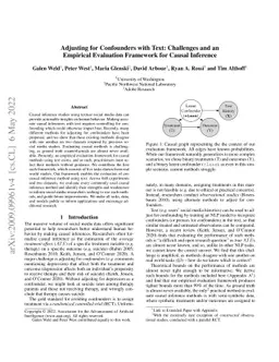 Adjusting for Confounders with Text: Challenges and an Empirical
  Evaluation Framework for Causal Inference