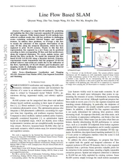Line Flow based SLAM