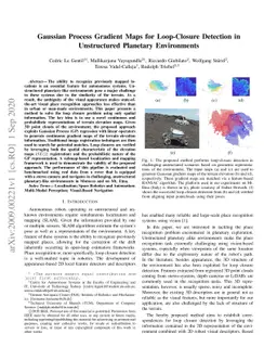 Gaussian Process Gradient Maps for Loop-Closure Detection in
  Unstructured Planetary Environments