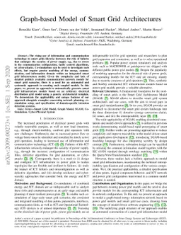 Graph-based Model of Smart Grid Architectures