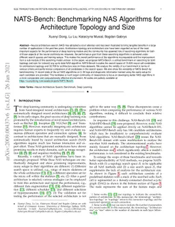 NATS-Bench: Benchmarking NAS Algorithms for Architecture Topology and
  Size