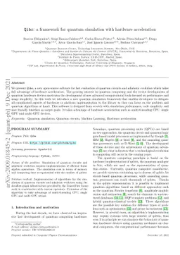 Qibo: a framework for quantum simulation with hardware acceleration