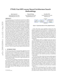 S3NAS: Fast NPU-aware Neural Architecture Search Methodology