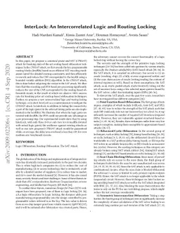 InterLock: An Intercorrelated Logic and Routing Locking