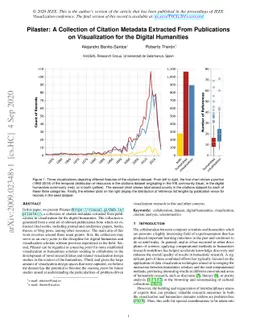 Pilaster: A Collection of Citation Metadata Extracted From Publications
  on Visualization for the Digital Humanities