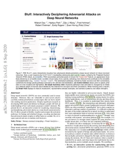 Bluff: Interactively Deciphering Adversarial Attacks on Deep Neural
  Networks