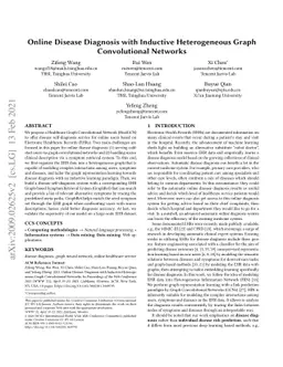 Online Disease Self-diagnosis with Inductive Heterogeneous Graph
  Convolutional Networks