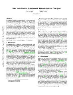 Data Visualization Practitioners' Perspectives on Chartjunk