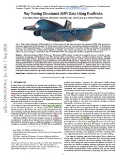 Ray Tracing Structured AMR Data Using ExaBricks
