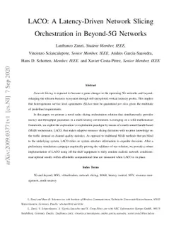 LACO: A Latency-Driven Network Slicing Orchestration in Beyond-5G
  Networks