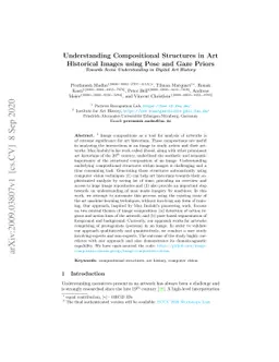 Understanding Compositional Structures in Art Historical Images using
  Pose and Gaze Priors