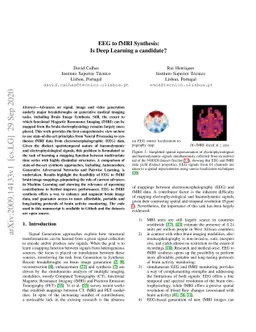 EEG to fMRI Synthesis: Is Deep Learning a candidate?