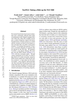 TaxiNLI: Taking a Ride up the NLU Hill