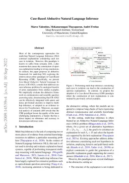 Case-Based Abductive Natural Language Inference