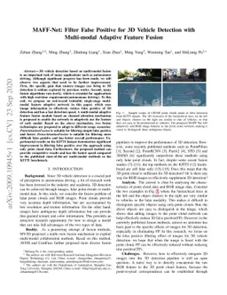 MAFF-Net: Filter False Positive for 3D Vehicle Detection with
  Multi-modal Adaptive Feature Fusion