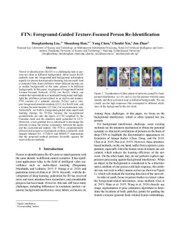 FTN: Foreground-Guided Texture-Focused Person Re-Identification