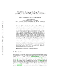 MimicDet: Bridging the Gap Between One-Stage and Two-Stage Object
  Detection