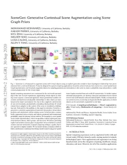 SceneGen: Generative Contextual Scene Augmentation using Scene Graph
  Priors