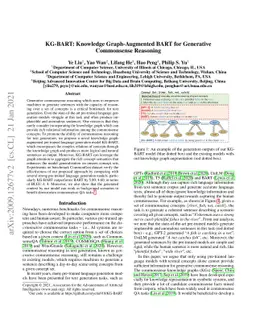 KG-BART: Knowledge Graph-Augmented BART for Generative Commonsense
  Reasoning