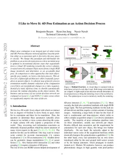 I Like to Move It: 6D Pose Estimation as an Action Decision Process