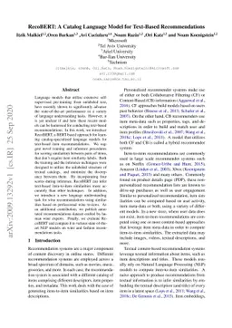 RecoBERT: A Catalog Language Model for Text-Based Recommendations