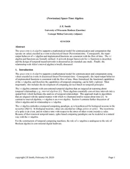 (Newtonian) Space-Time Algebra