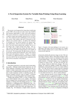 A Novel Inspection System For Variable Data Printing Using Deep Learning