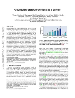 Cloudburst: Stateful Functions-as-a-Service