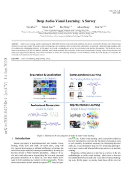 Deep Audio-Visual Learning: A Survey