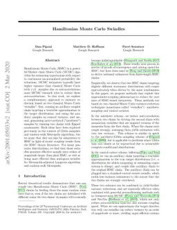 Hamiltonian Monte Carlo Swindles